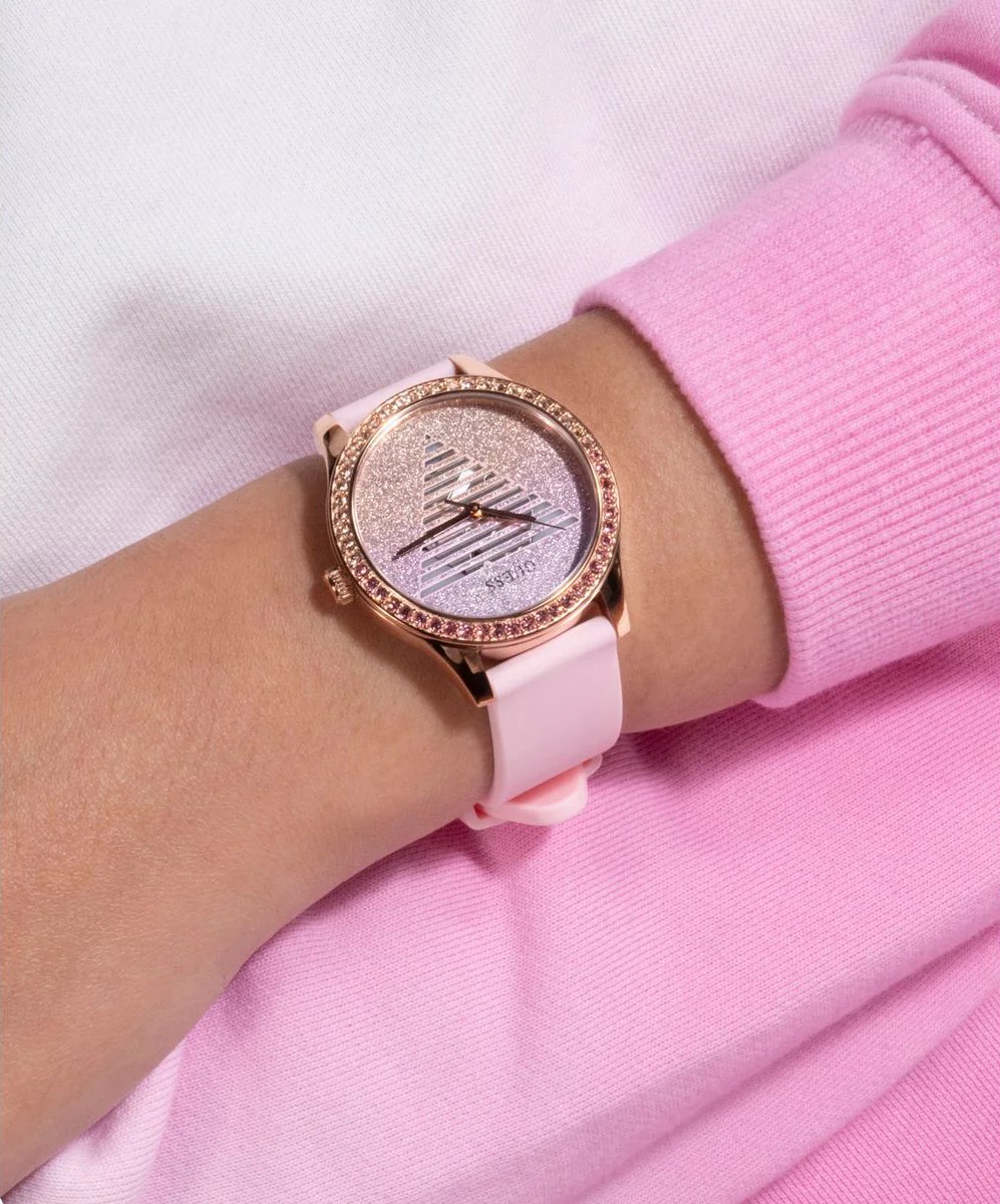 Đồng hồ nữ Guess Ladies Idol Pink Rose Gold Tone Analog Watch GW0530L4 3