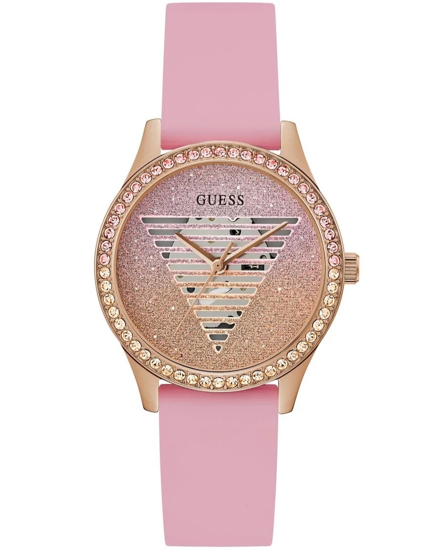 Đồng hồ nữ Guess Ladies Idol Pink Rose Gold Tone Analog Watch GW0530L4 5