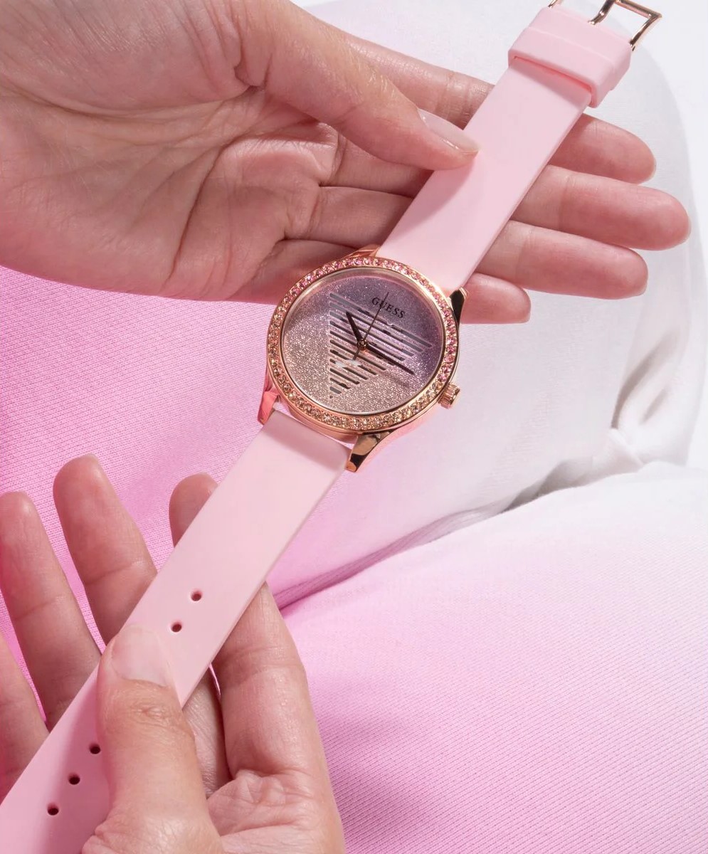 Đồng hồ nữ Guess Ladies Idol Pink Rose Gold Tone Analog Watch GW0530L4 6