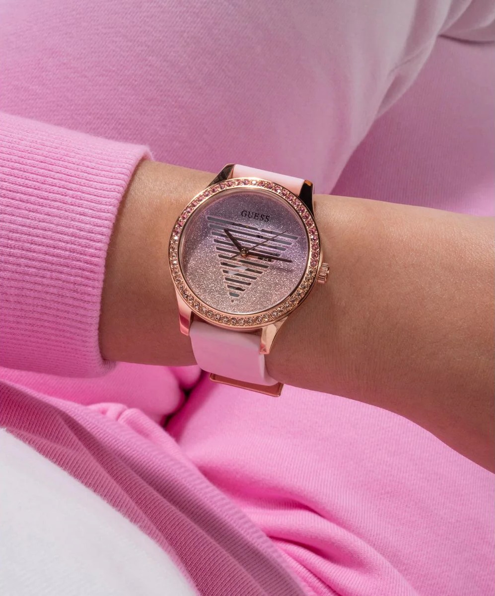 Đồng hồ nữ Guess Ladies Idol Pink Rose Gold Tone Analog Watch GW0530L4 7