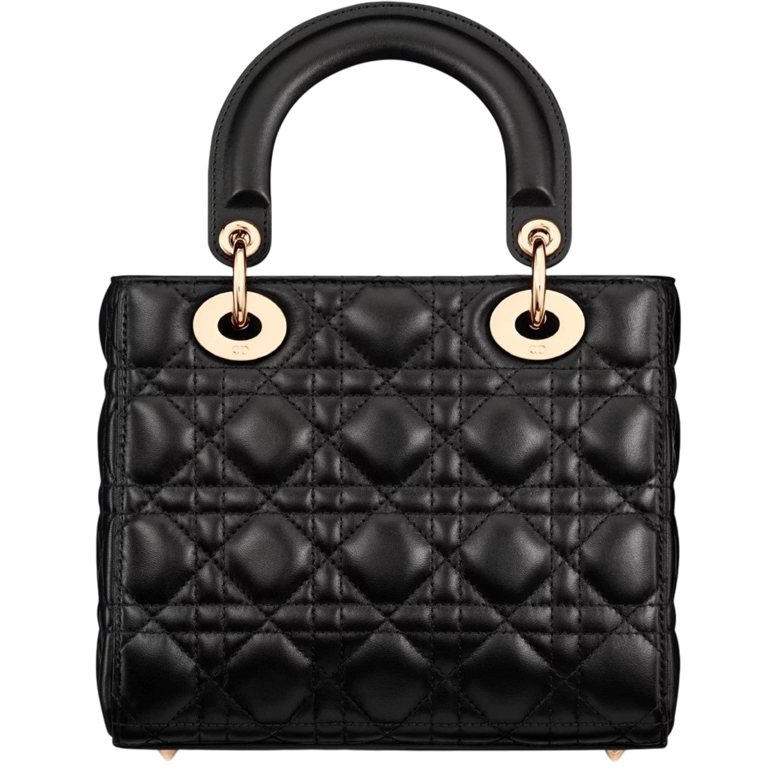 Túi Dior Small Lady Dior My ABCDior Bag Black Cannage Lambskin 8
