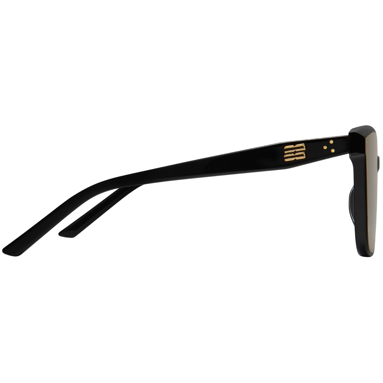 Mắt Kính Gentle Monster Loloe 01(BR) Brown Lenses Black Acetate Frame 1