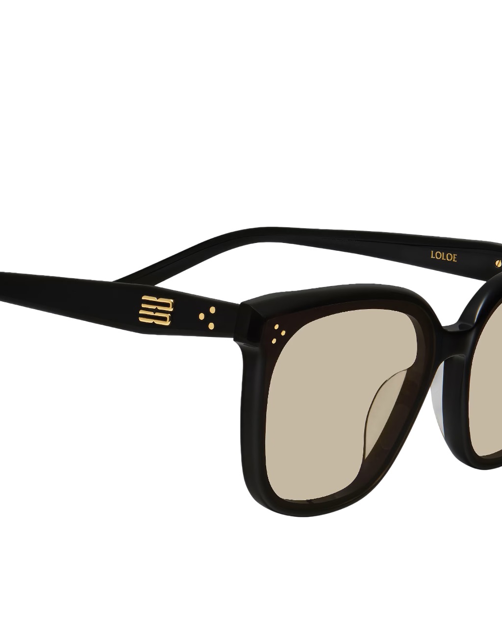 Mắt Kính Gentle Monster Loloe 01(BR) Brown Lenses Black Acetate Frame 12