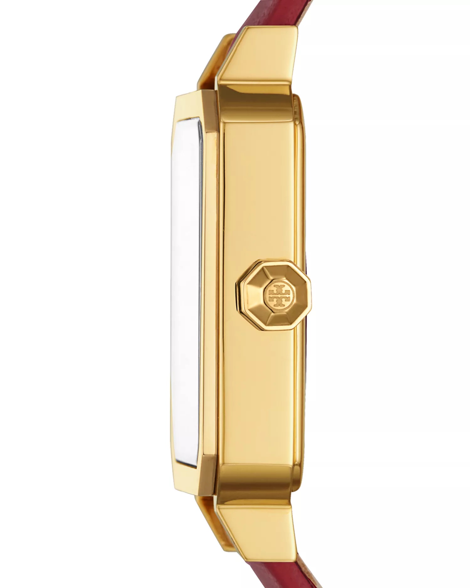 Đồng hồ Tory Burch Robinson Womens Quartz Watch with Red Dial and Red Leather Strap TBW1505 7
