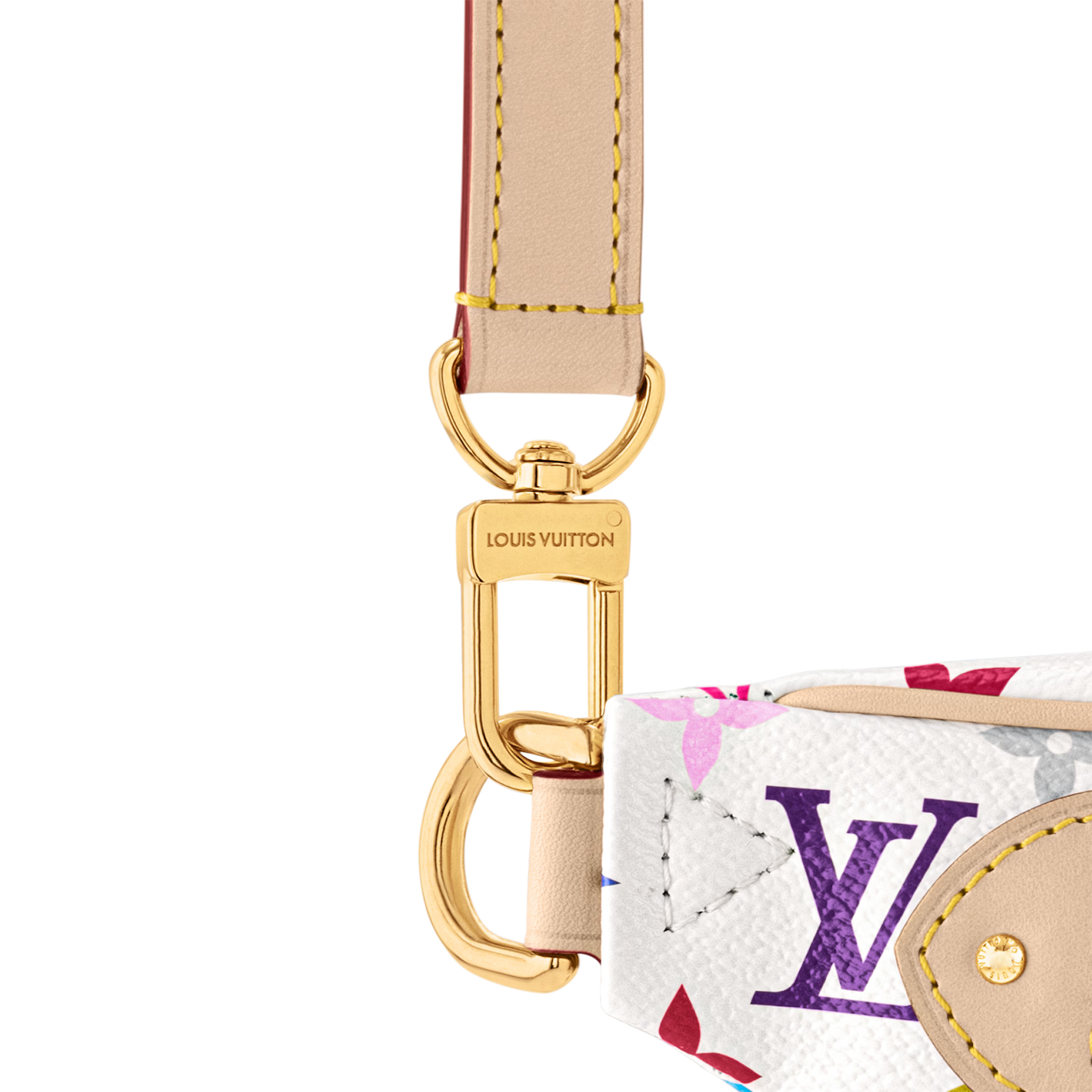 Túi bao tử Louis Vuitton LV x TM High Rise Monogram coated canvas Multicolored M13660 10