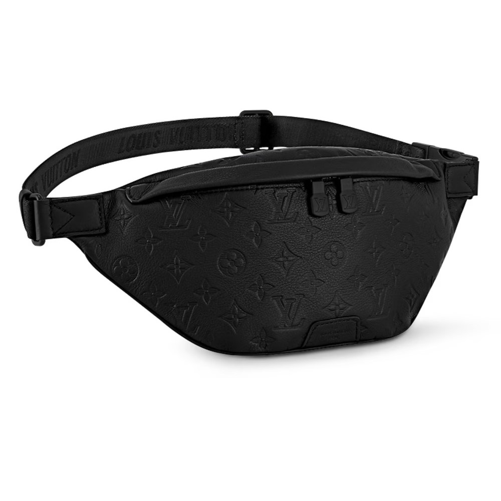 TÚI ĐEO HÔNG BAO TỬ LV LOUIS VUITTON DISCOVERY PM BUMBAG MONOGRAM SHADOW LEATHER M46036 4