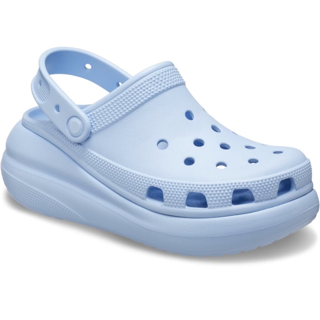 Giày Crocs Classic Crush Shimmer Clog Women Sandal Blue Calcite 7