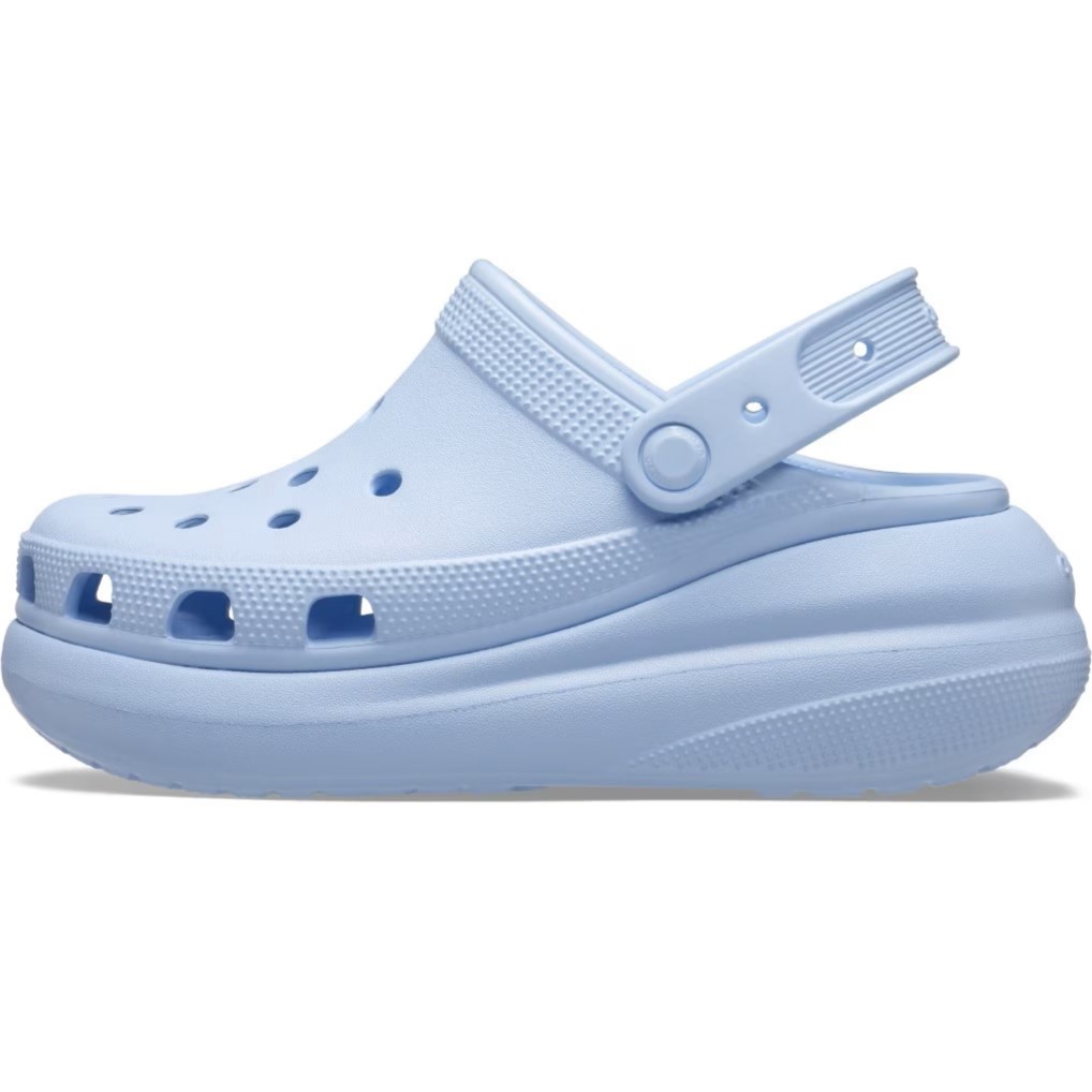 Giày Crocs Classic Crush Shimmer Clog Women Sandal Blue Calcite 8