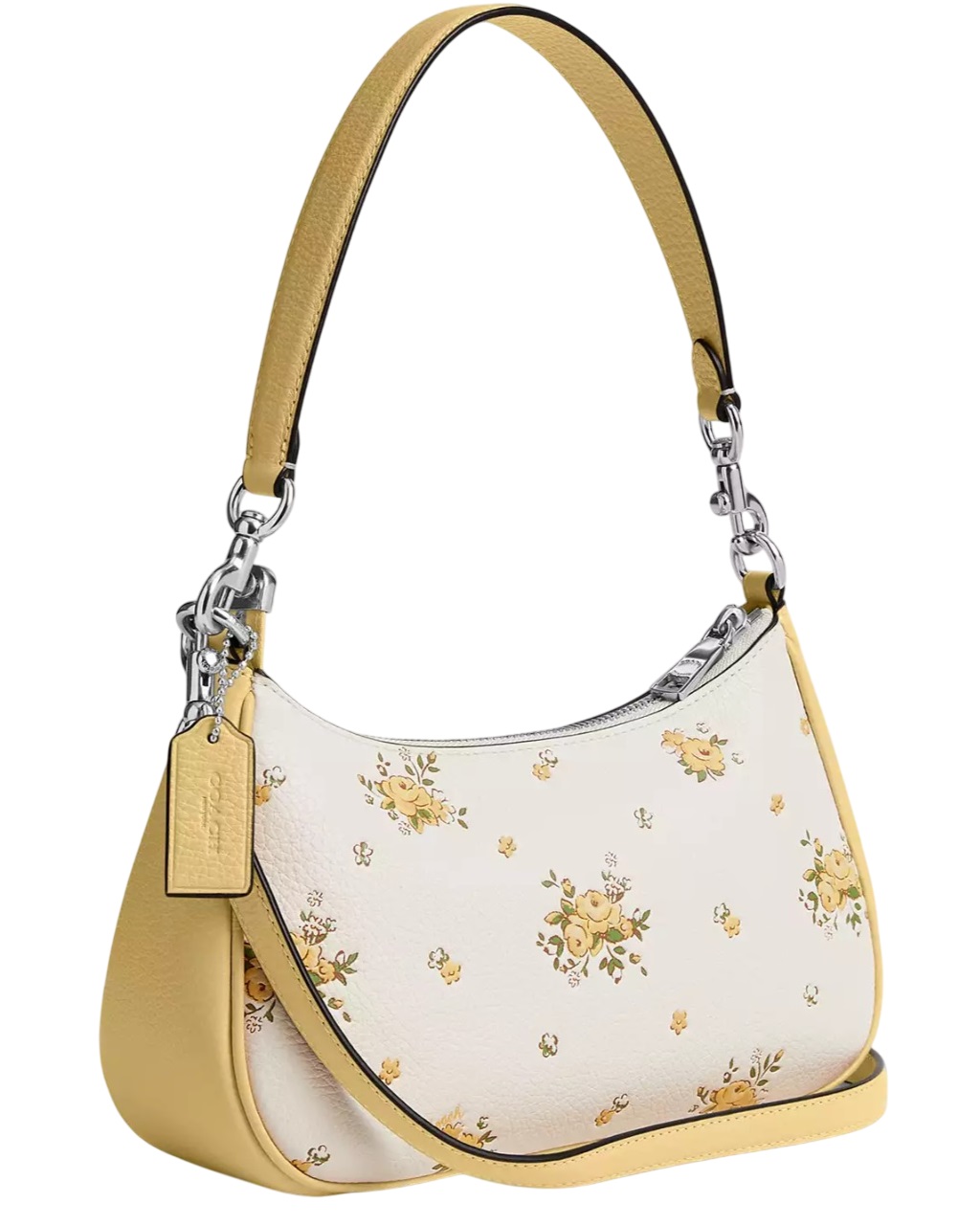 Túi đeo vai Coach Teri Shoulder Bag With Floral Print Chalk Multi CAL45 2