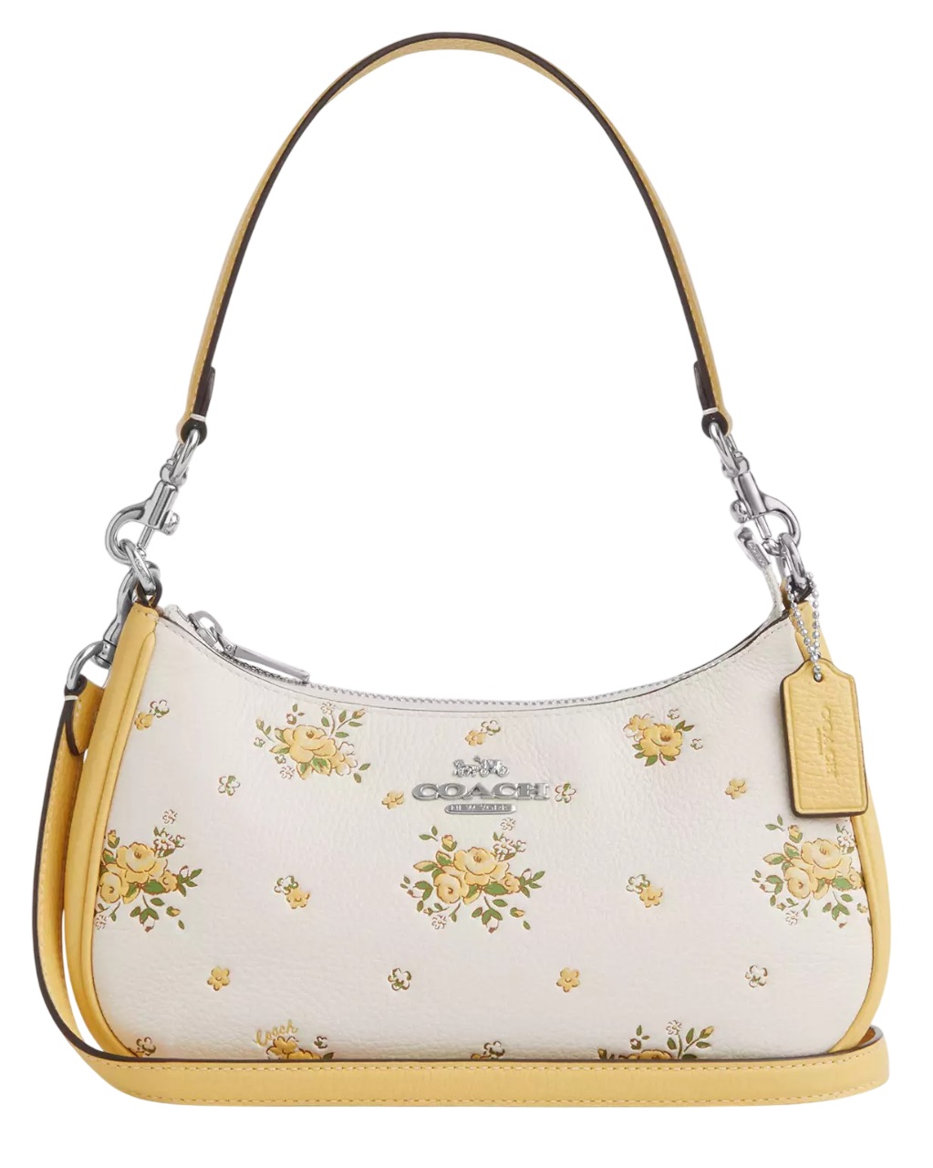 Túi đeo vai Coach Teri Shoulder Bag With Floral Print Chalk Multi CAL45 3