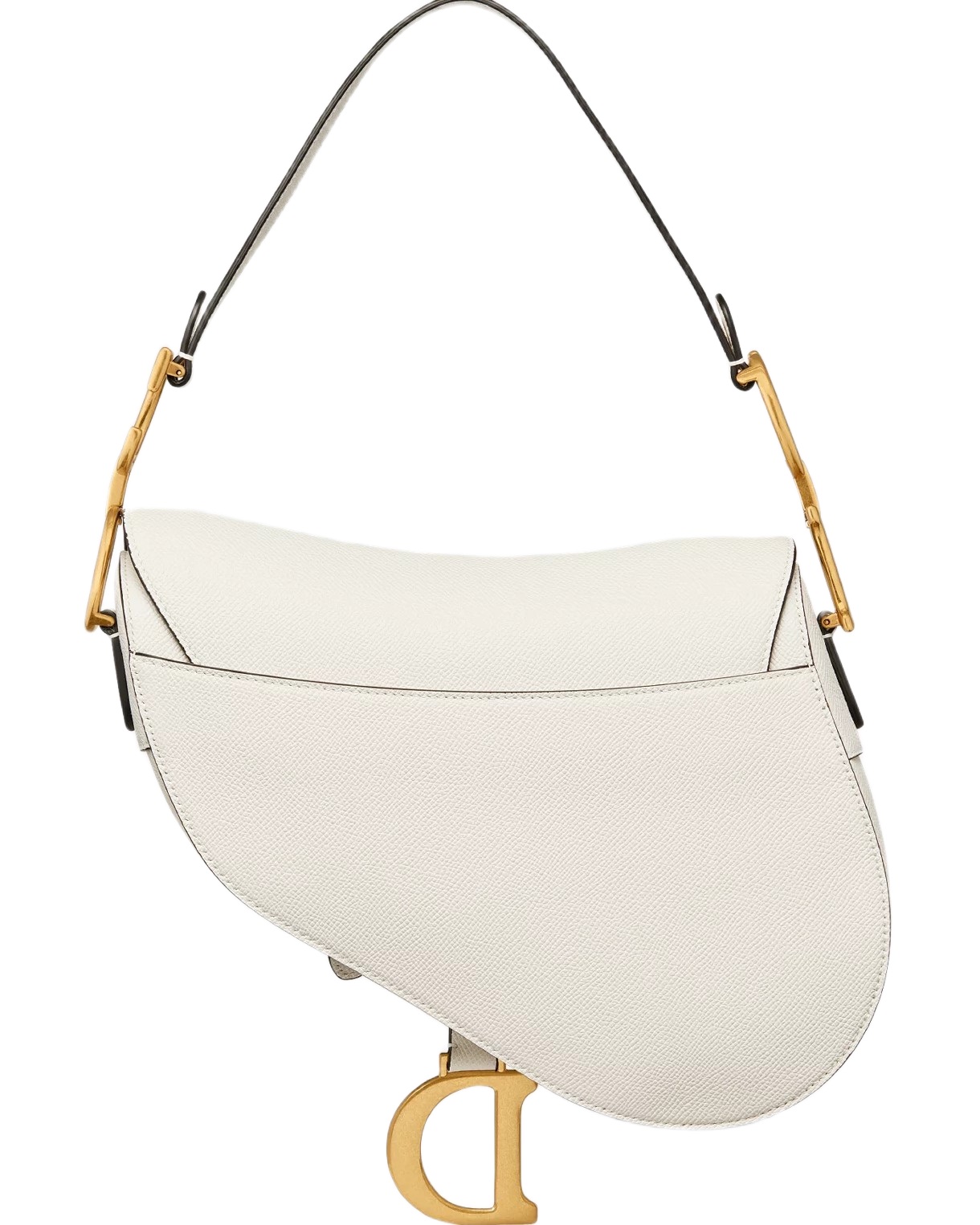 Túi Dior Yên Ngựa Saddle Bag With Shoulder Strap Latte Grained Calfskin 2