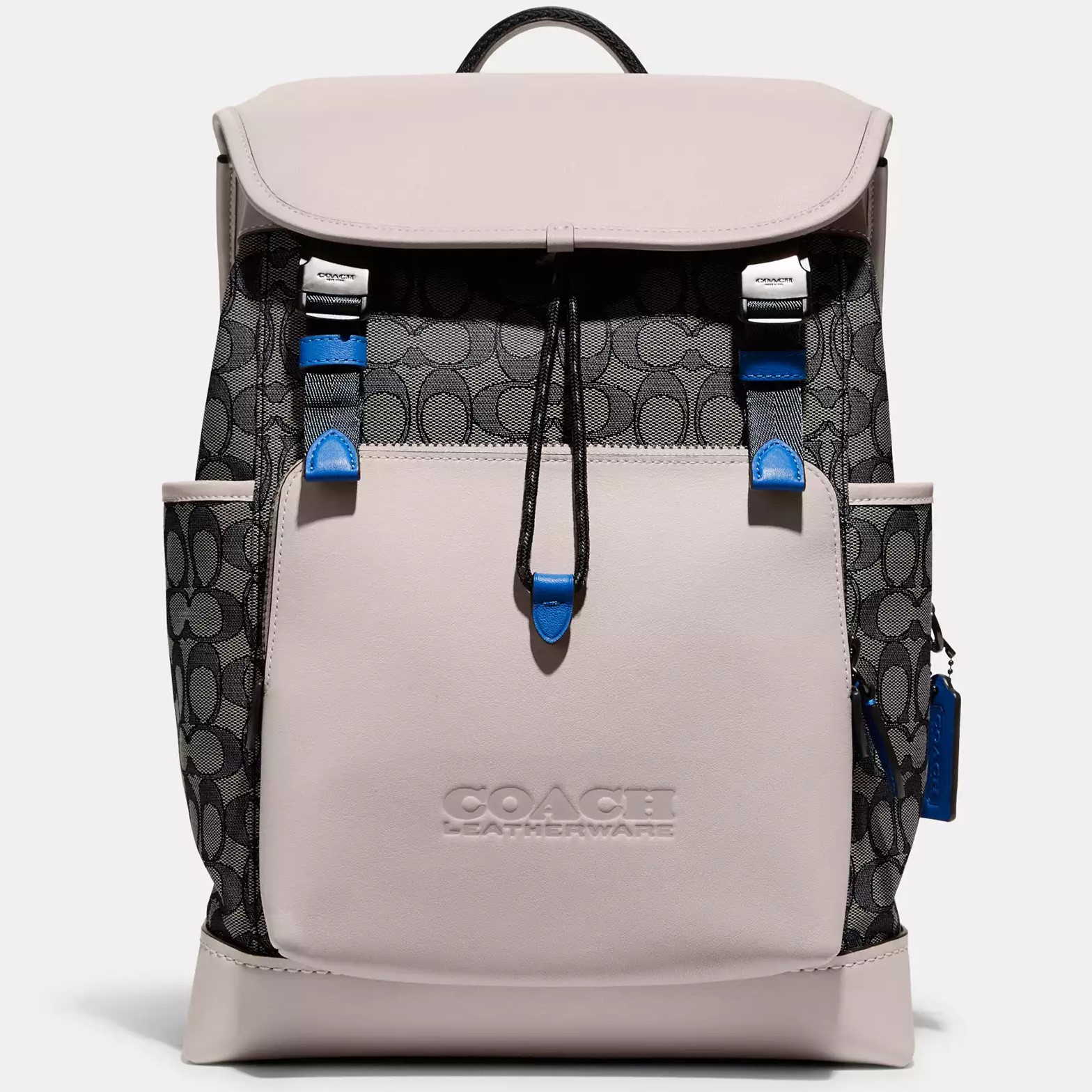 BALO NAM COACH LEAGUE FLAP BACKPACK IN SIGNATURE JACQUARD C9581 4