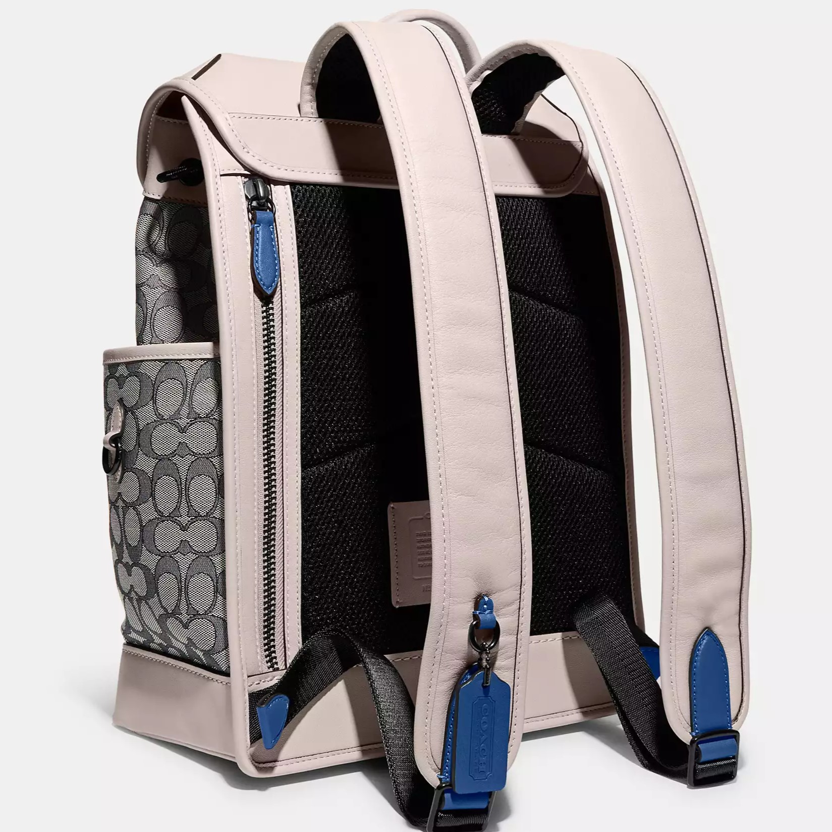 BALO NAM COACH LEAGUE FLAP BACKPACK IN SIGNATURE JACQUARD C9581 6
