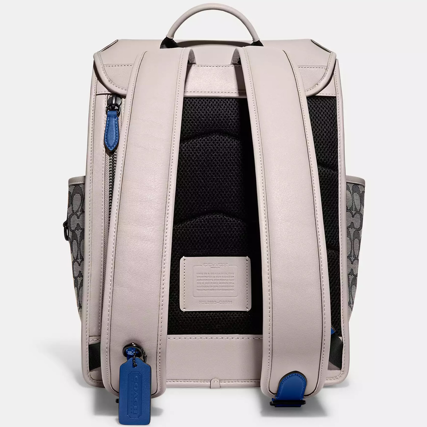 BALO NAM COACH LEAGUE FLAP BACKPACK IN SIGNATURE JACQUARD C9581 9