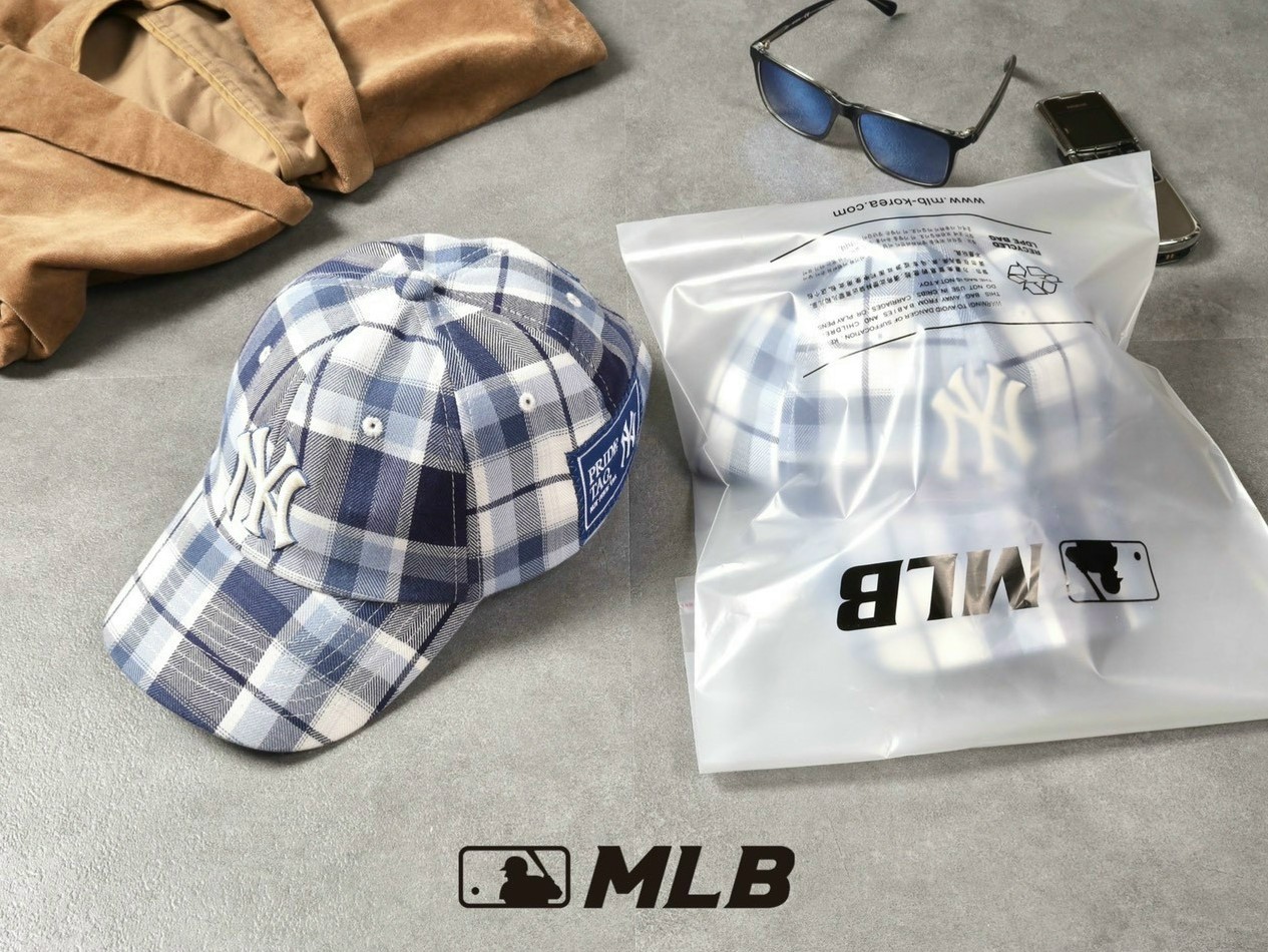 NÓN KẾT MLB CHECKERBOARD BALL CAP NEW YORK YANKEES L.NAVY 2