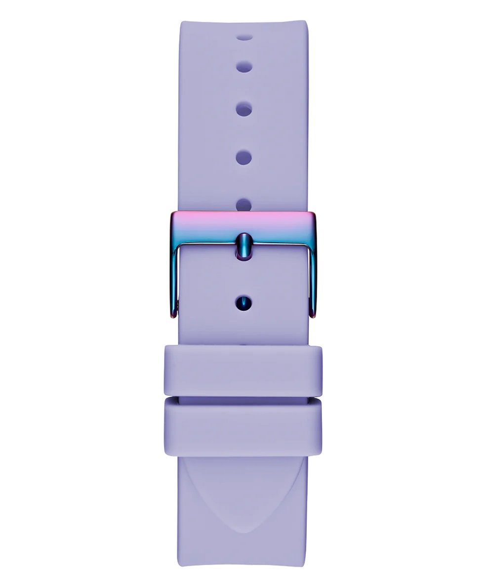 ĐỒNG HỒ NỮ GUESS LADIES PURPLE IRIDESCENT MULTI-FUNCTION SILICONE WATCH GW0536L4 7
