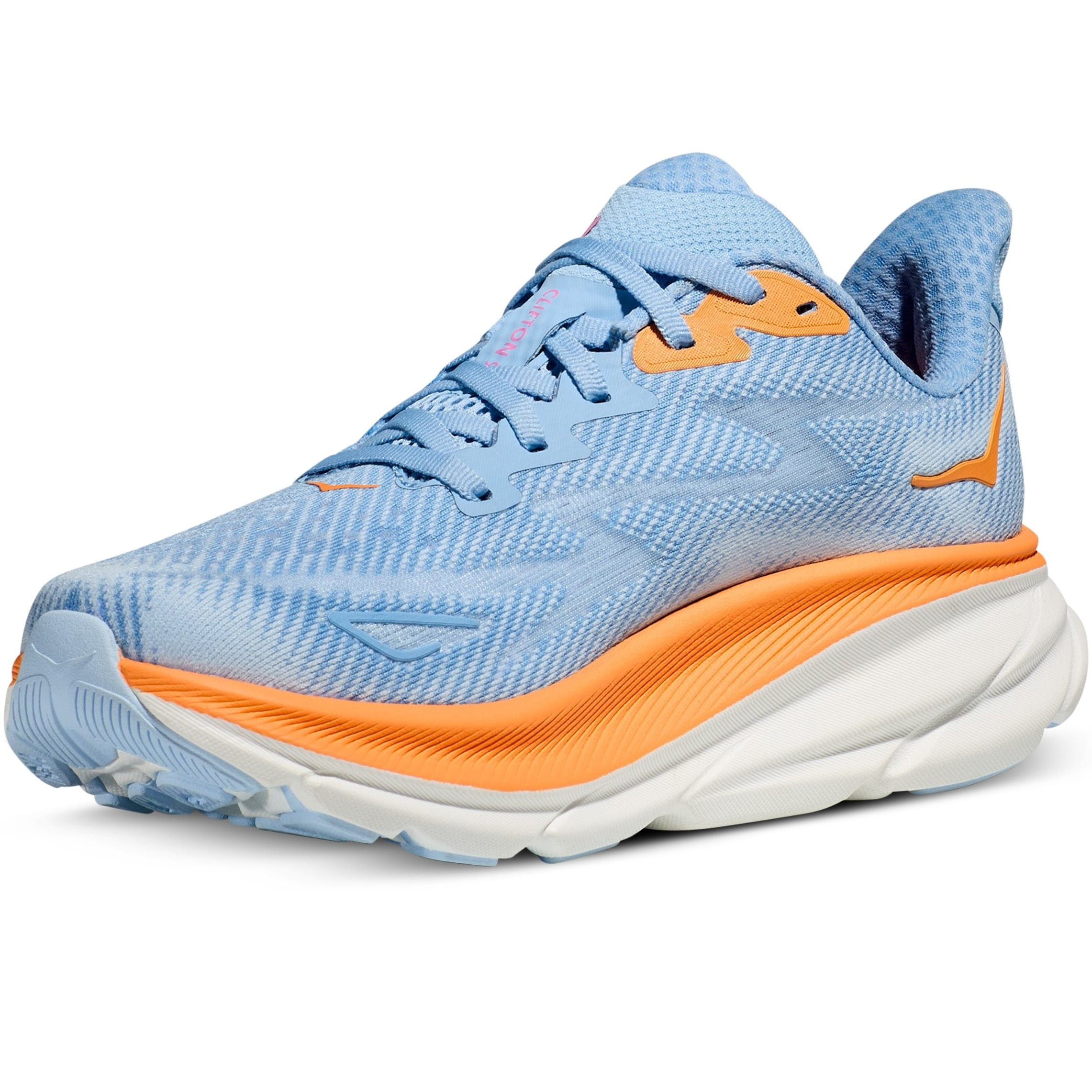 GIÀY HOKA NỮ CLIFTON 9 AIRY BLUE ICE WATER WOMEN ROAD RUNNING SHOES 1127896-ABIW 1