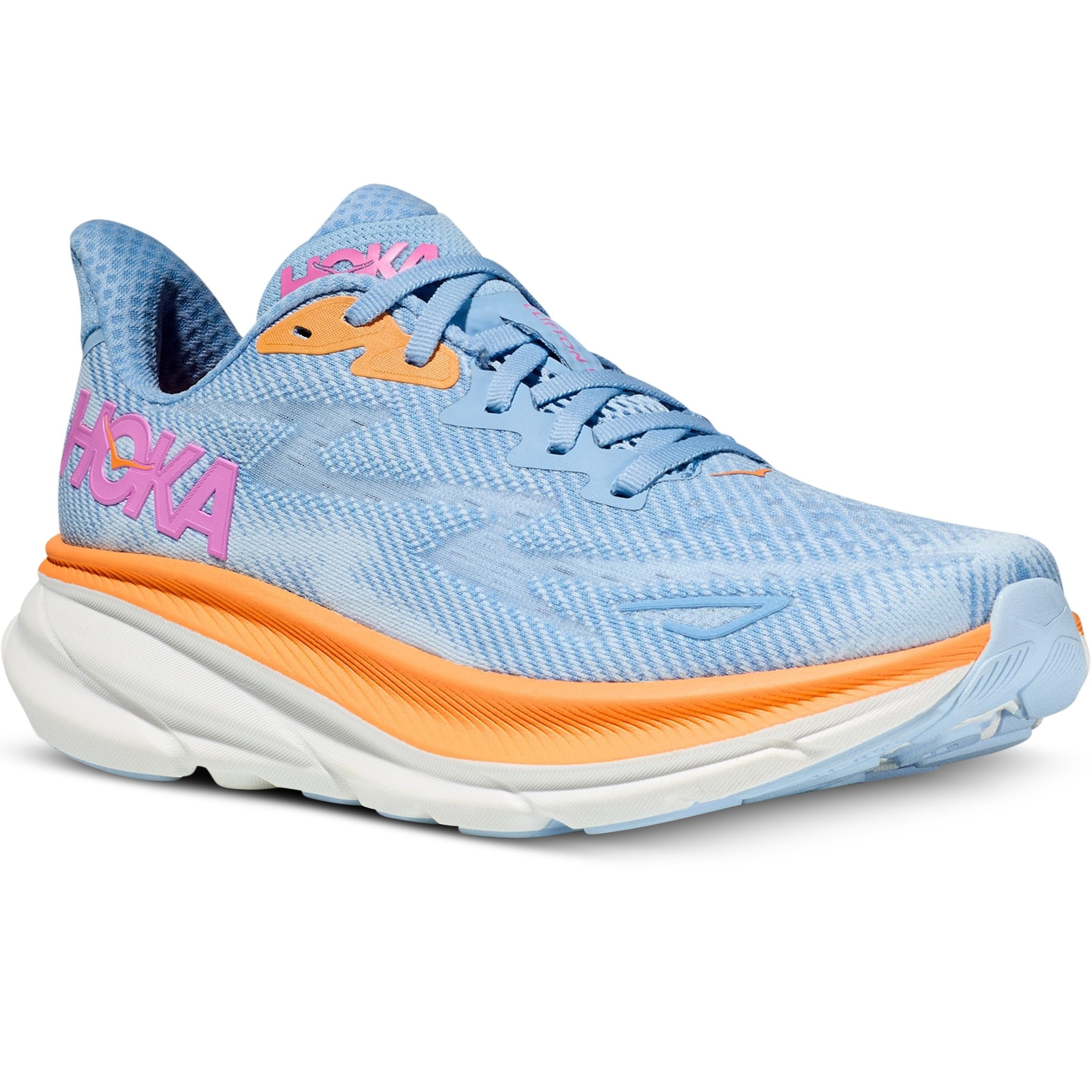 GIÀY HOKA NỮ CLIFTON 9 AIRY BLUE ICE WATER WOMEN ROAD RUNNING SHOES 1127896-ABIW 6