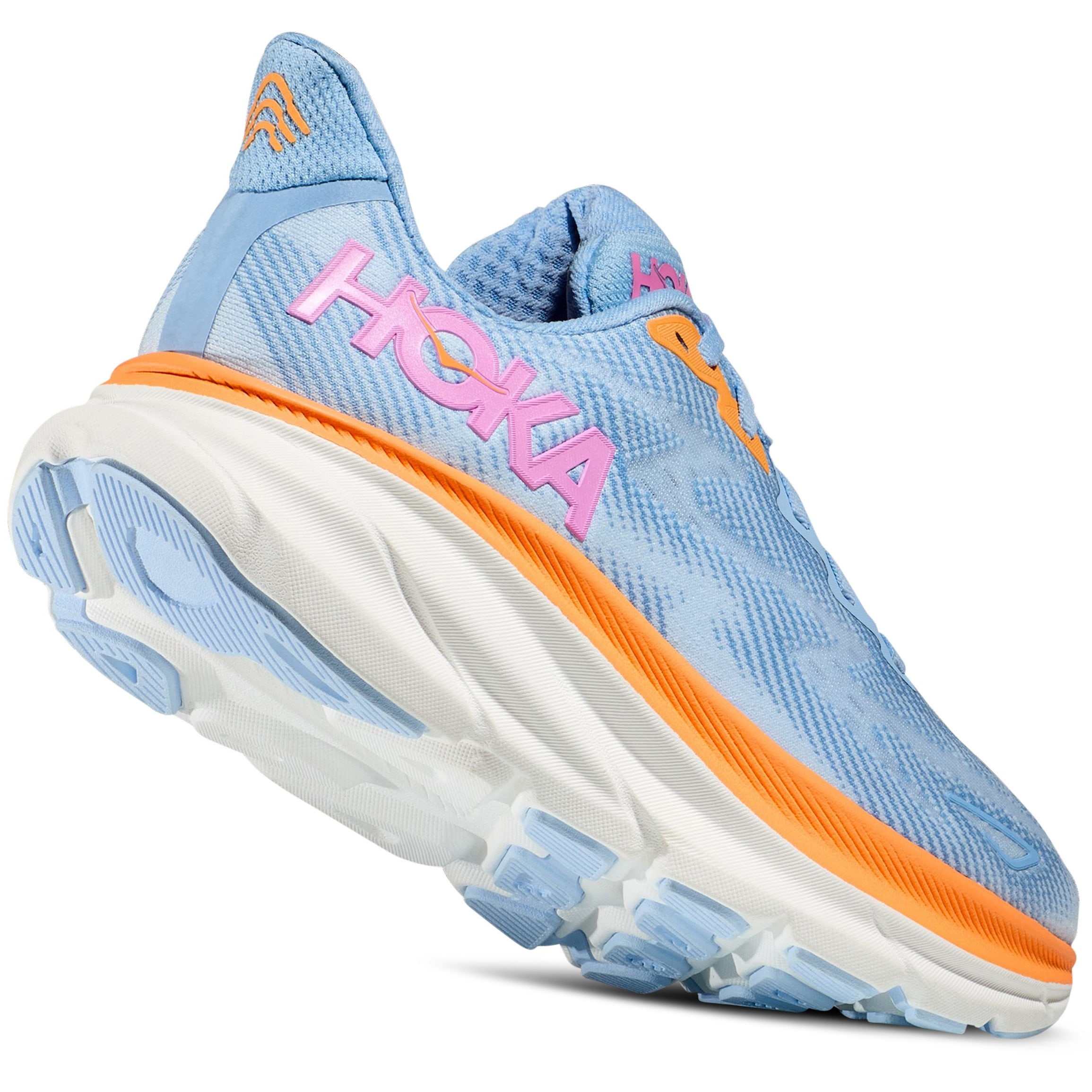 GIÀY HOKA NỮ CLIFTON 9 AIRY BLUE ICE WATER WOMEN ROAD RUNNING SHOES 1127896-ABIW 13