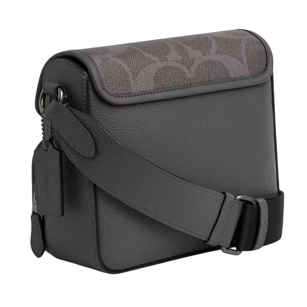 Túi Coach Nam Sullivan Flap Crossbody Bag in Maxi Signature Canvas with Patch CCG29 1