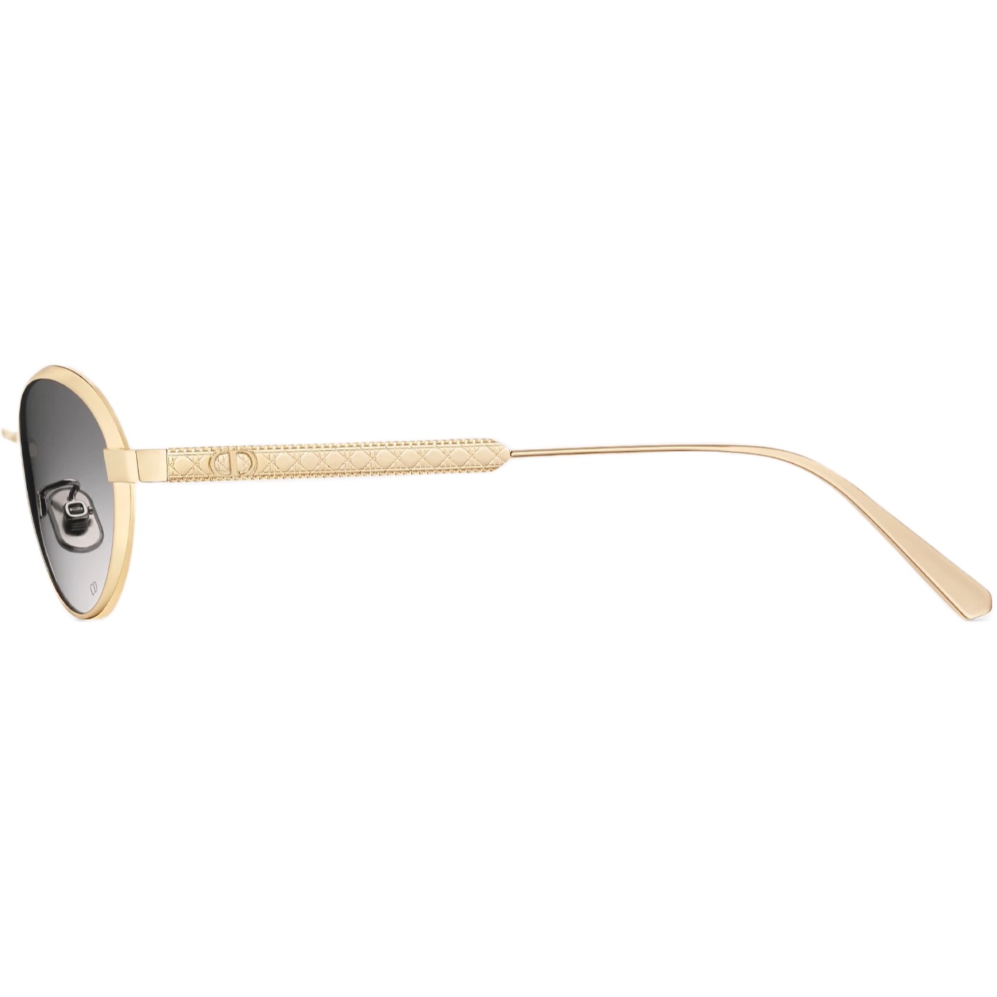 Kính Dior DiorCannage R1U Gradient Gray Oval Sunglasses 4