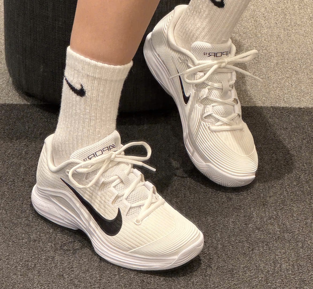 Giày Pickleball Nike Vapor 12 Hard Court Tennis Shoes Summit White FV5554-100 5