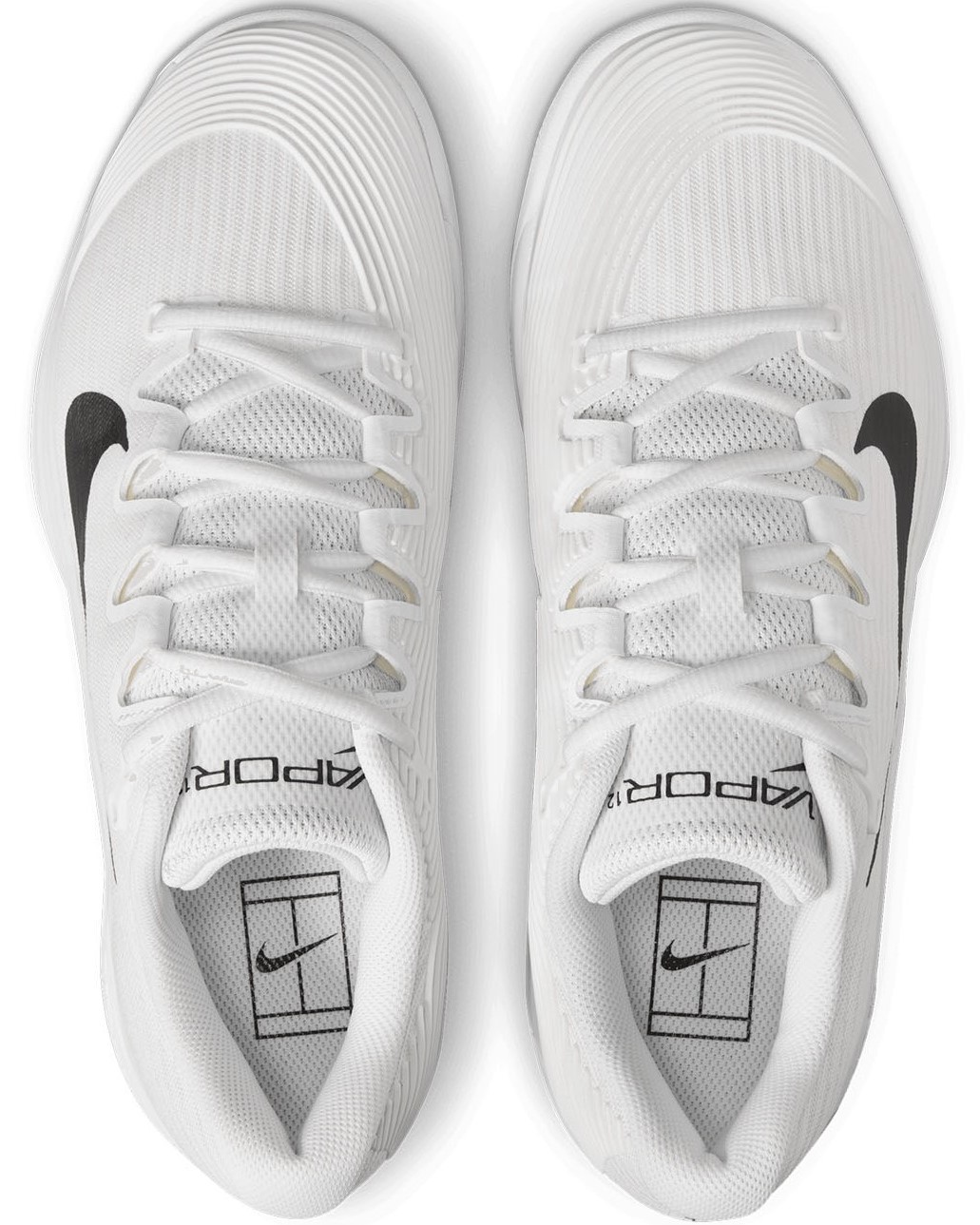 Giày Pickleball Nike Vapor 12 Hard Court Tennis Shoes Summit White FV5554-100 10