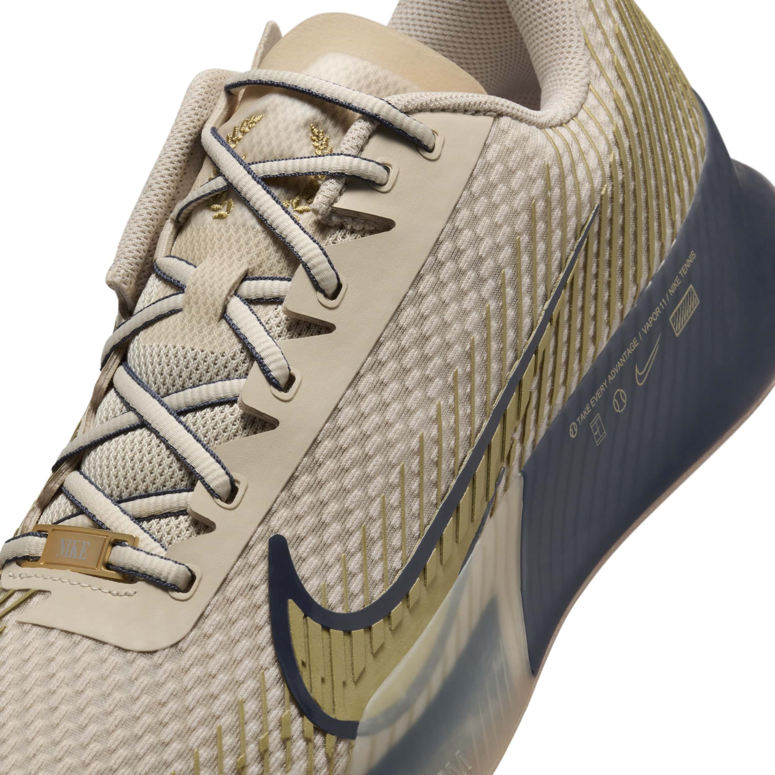 Giày Pickleball NikeCourt Vapor 11 Premium Hard Court Tennis Shoes Sand Drift FN4735-10 14
