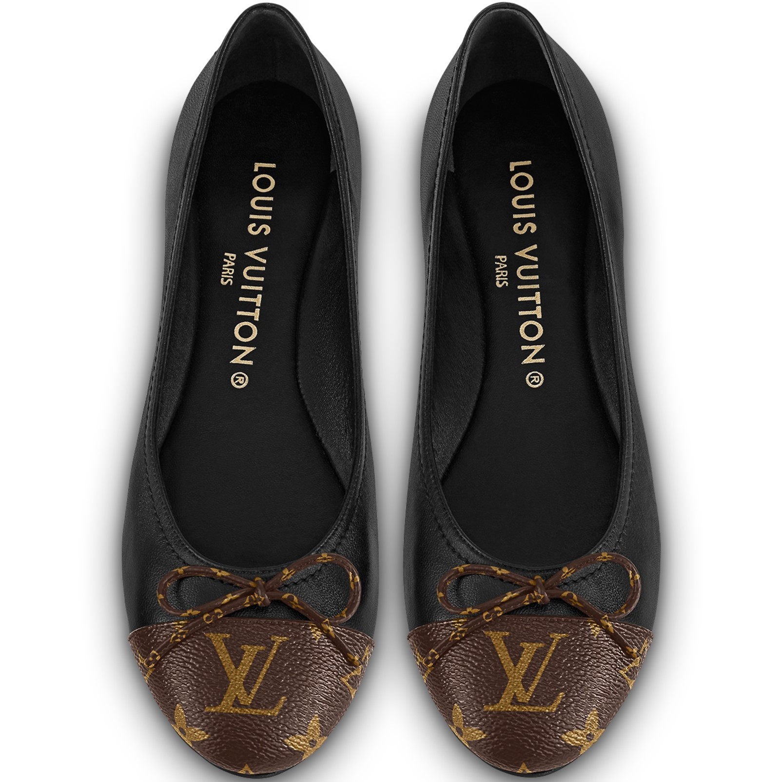 Giày búp bê LV Louis Vuitton Popi Ballet Flats Monogram Canvas 1AB2I 1