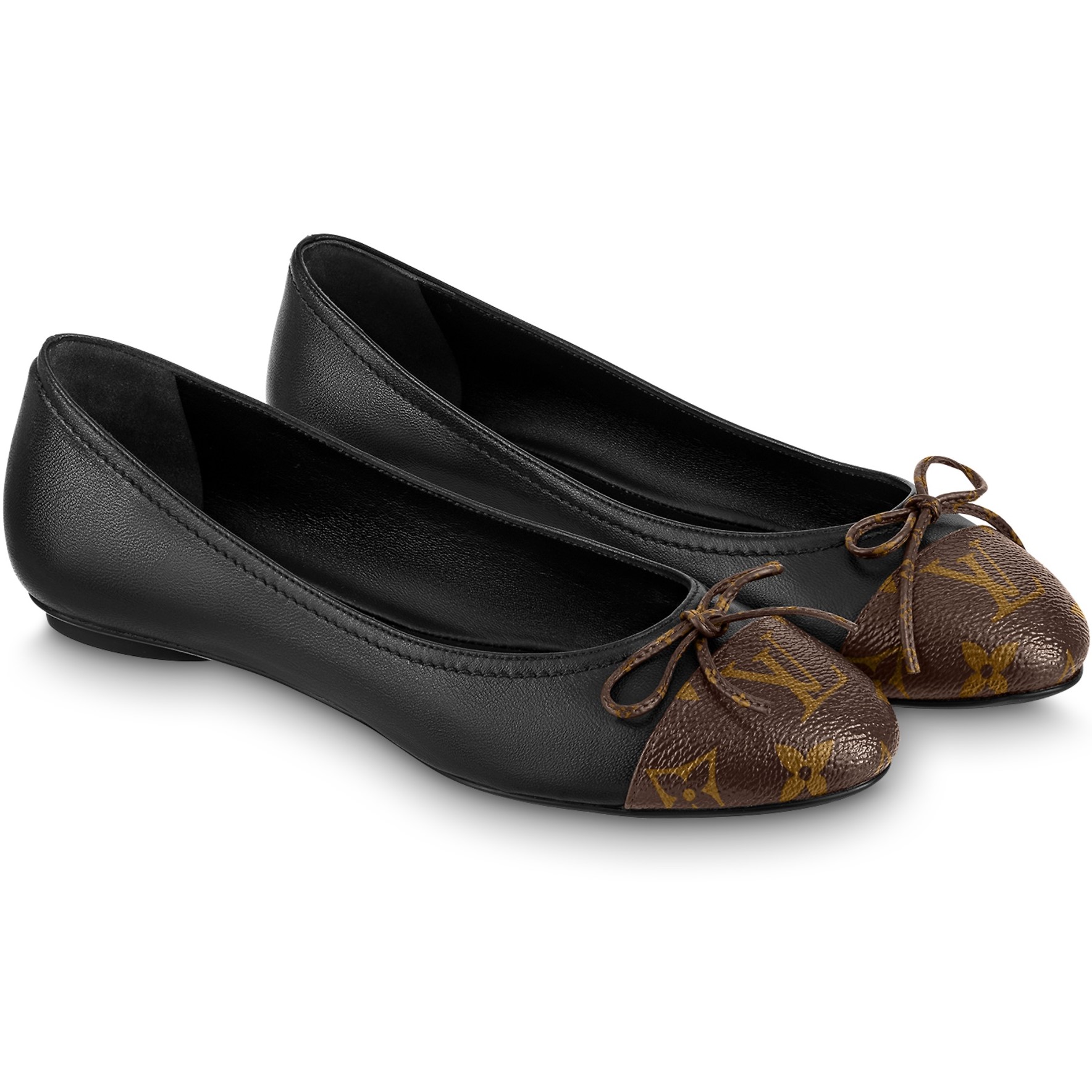 Giày búp bê LV Louis Vuitton Popi Ballet Flats Monogram Canvas 1AB2I 3
