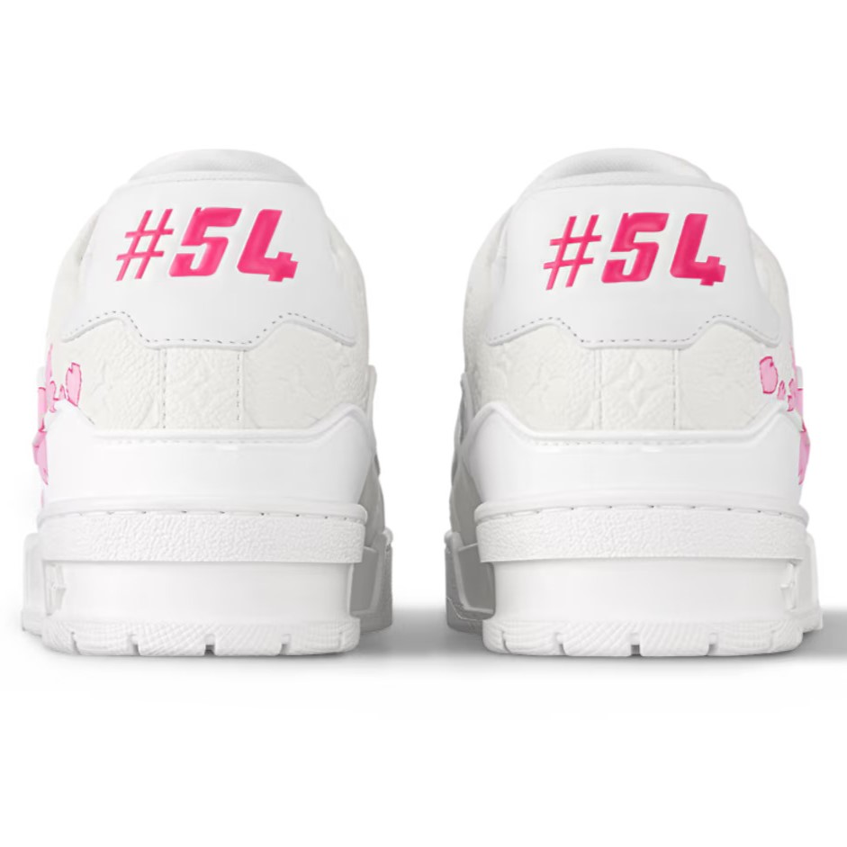 Giày Louis Vuitton LV x TM LV Trainer Sneaker Monogram Flowers 1AGZEP 8