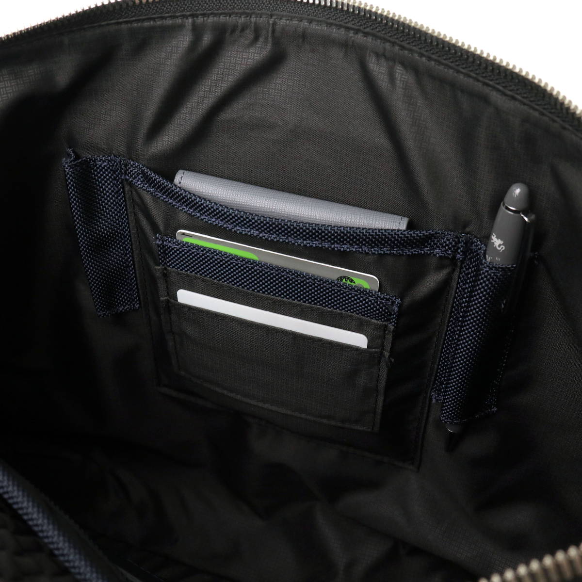 CẶP LAPTOP NAM TUMI JARVIS SLIM BRIEF BLACK NAVY 1