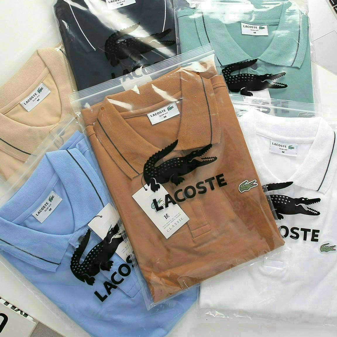 ÁO THUN NAM LACOSTE CAO CẤP | ÁO THUN CÁ SẤU DÁNG POLO 9