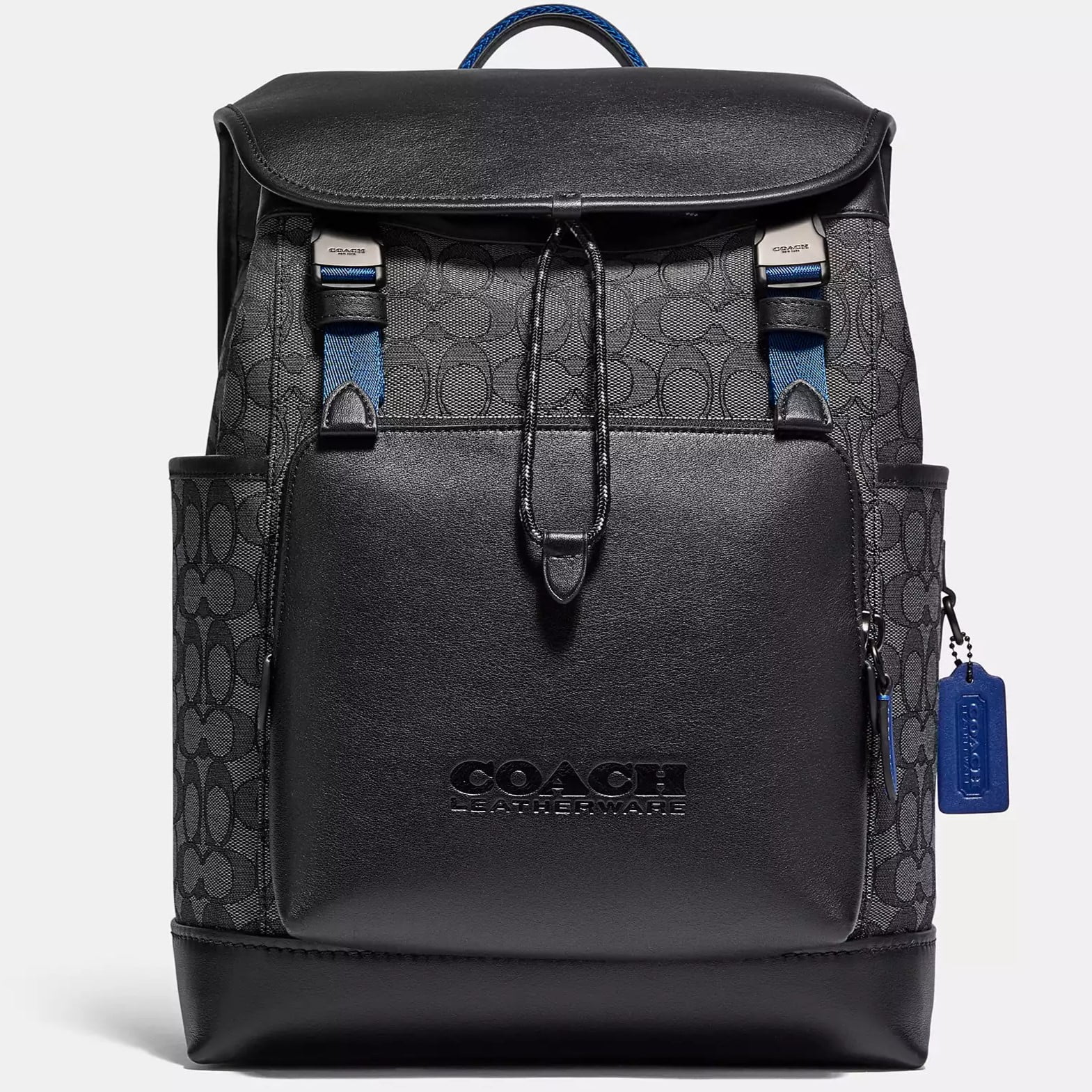 BALO NAM COACH LEAGUE FLAP BACKPACK IN SIGNATURE JACQUARD C3793 3