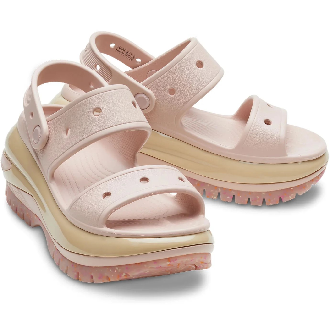 DÉP CROCS MEGA CRUSH SANDALS PINK CLAY 4
