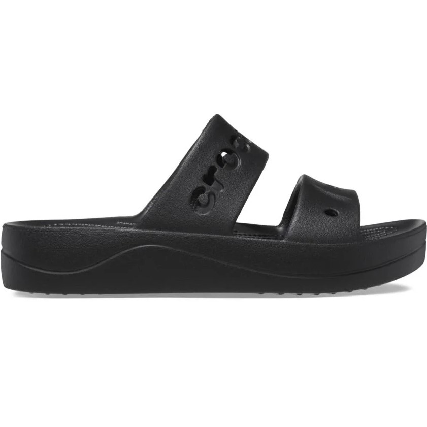 DÉP SANDAL NỮ CROCS BAYA PLATFORM BLACK 1
