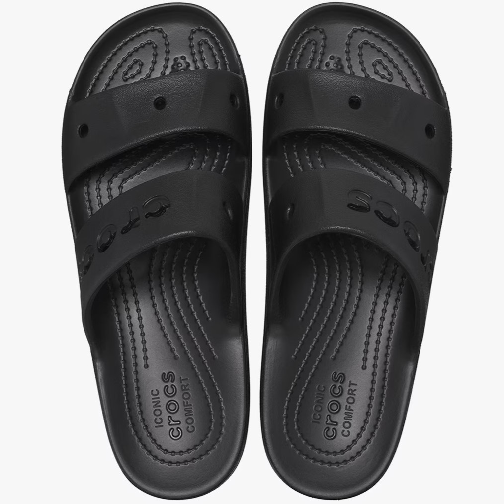 DÉP SANDAL NỮ CROCS BAYA PLATFORM BLACK 3