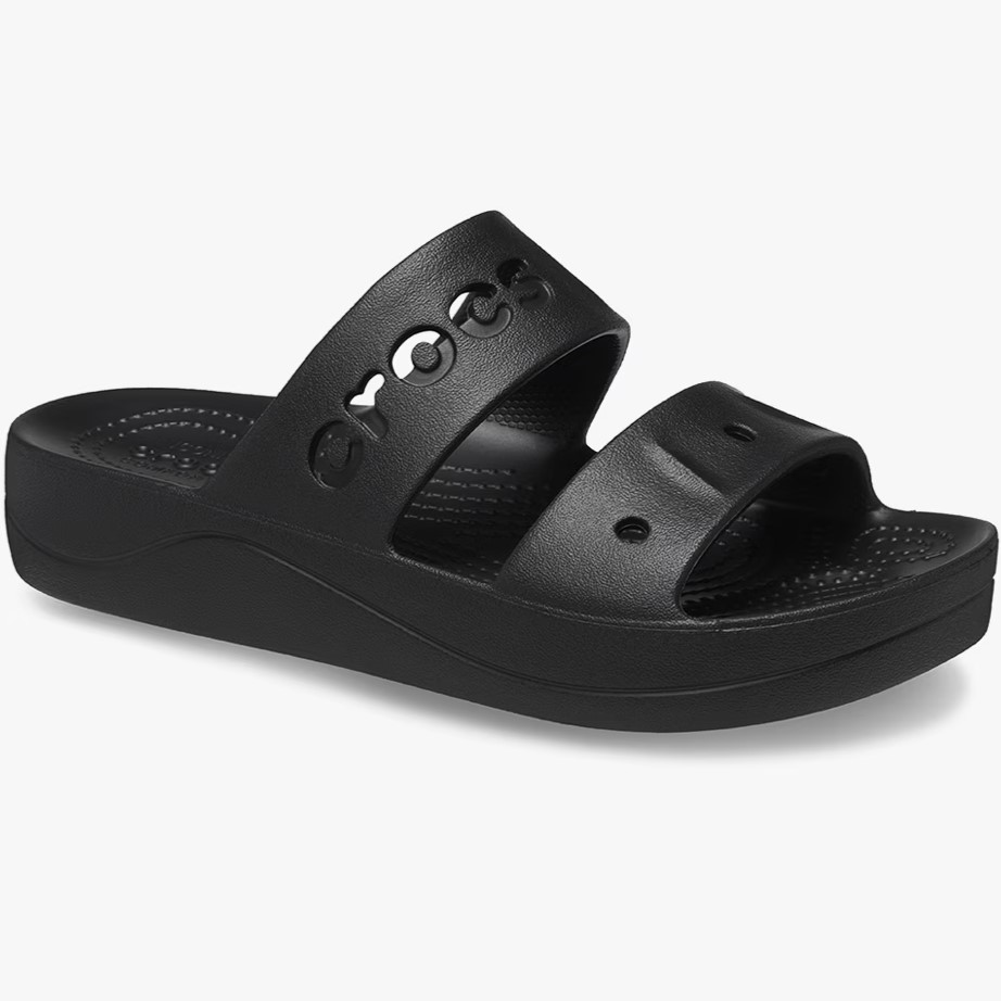 DÉP SANDAL NỮ CROCS BAYA PLATFORM BLACK 5
