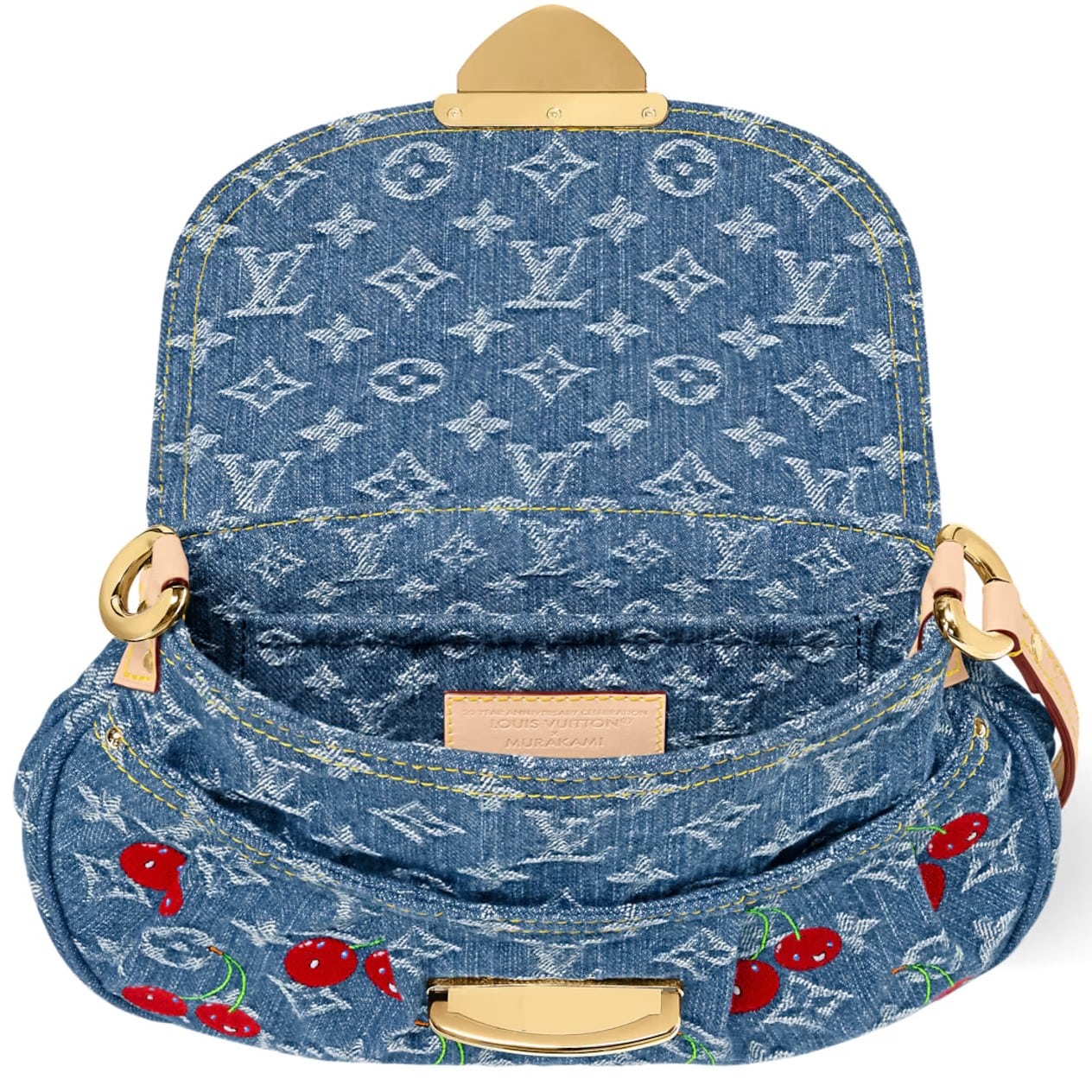 Túi Louis Vuitton LV x TM Sunset Monogram Cherry Denim 13
