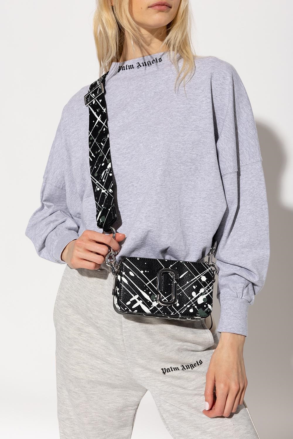 Túi Marc Jacobs Black Multi The Splatter Snapshot Printed Leather Crossbody Bag H153L01SP22 4