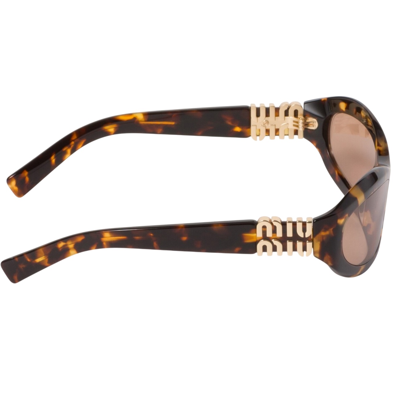 Kính Miu Miu Glimpse D-frame Acetate Sunglasses Tortoiseshell 14ZS 2