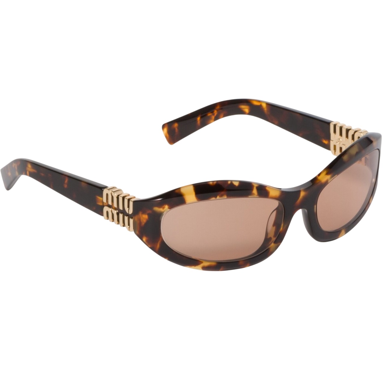 Kính Miu Miu Glimpse D-frame Acetate Sunglasses Tortoiseshell 14ZS 3
