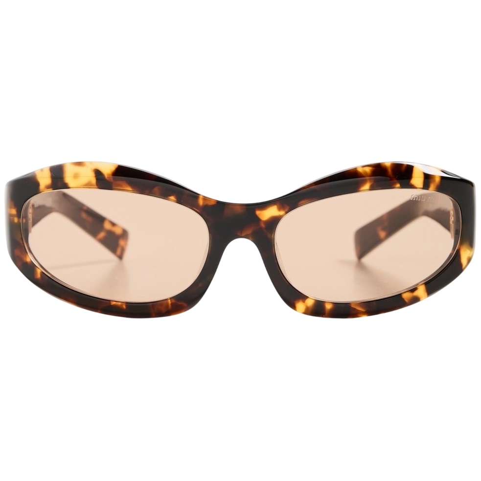 Kính Miu Miu Glimpse D-frame Acetate Sunglasses Tortoiseshell 14ZS 4