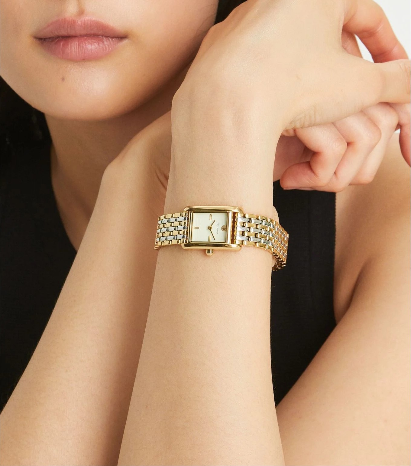 Đồng hồ nữ Tory Burch Mini Eleanor Stainless Steel Quartz Watch 2