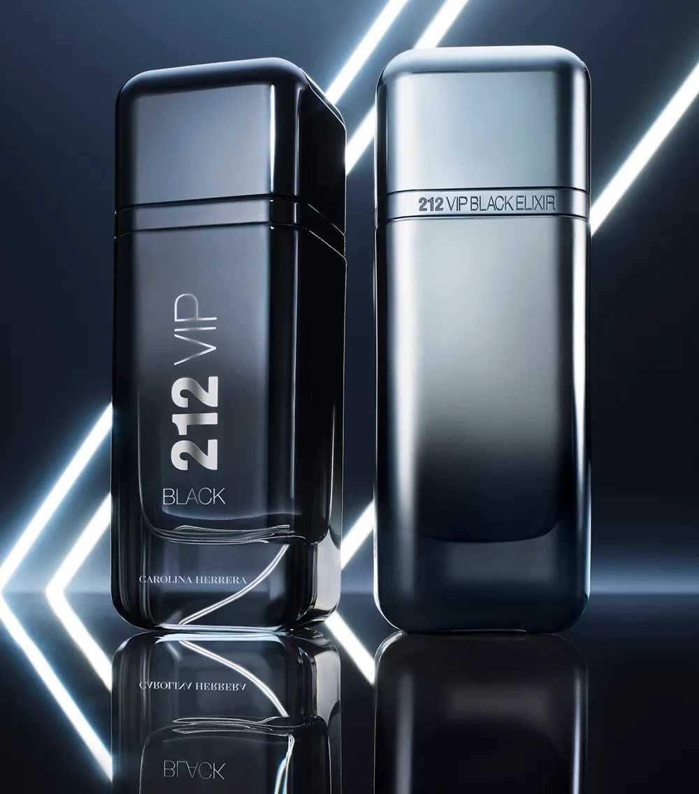 Nước hoa nam Carolina Herrera 212 Vip Black Eau de parfum 4