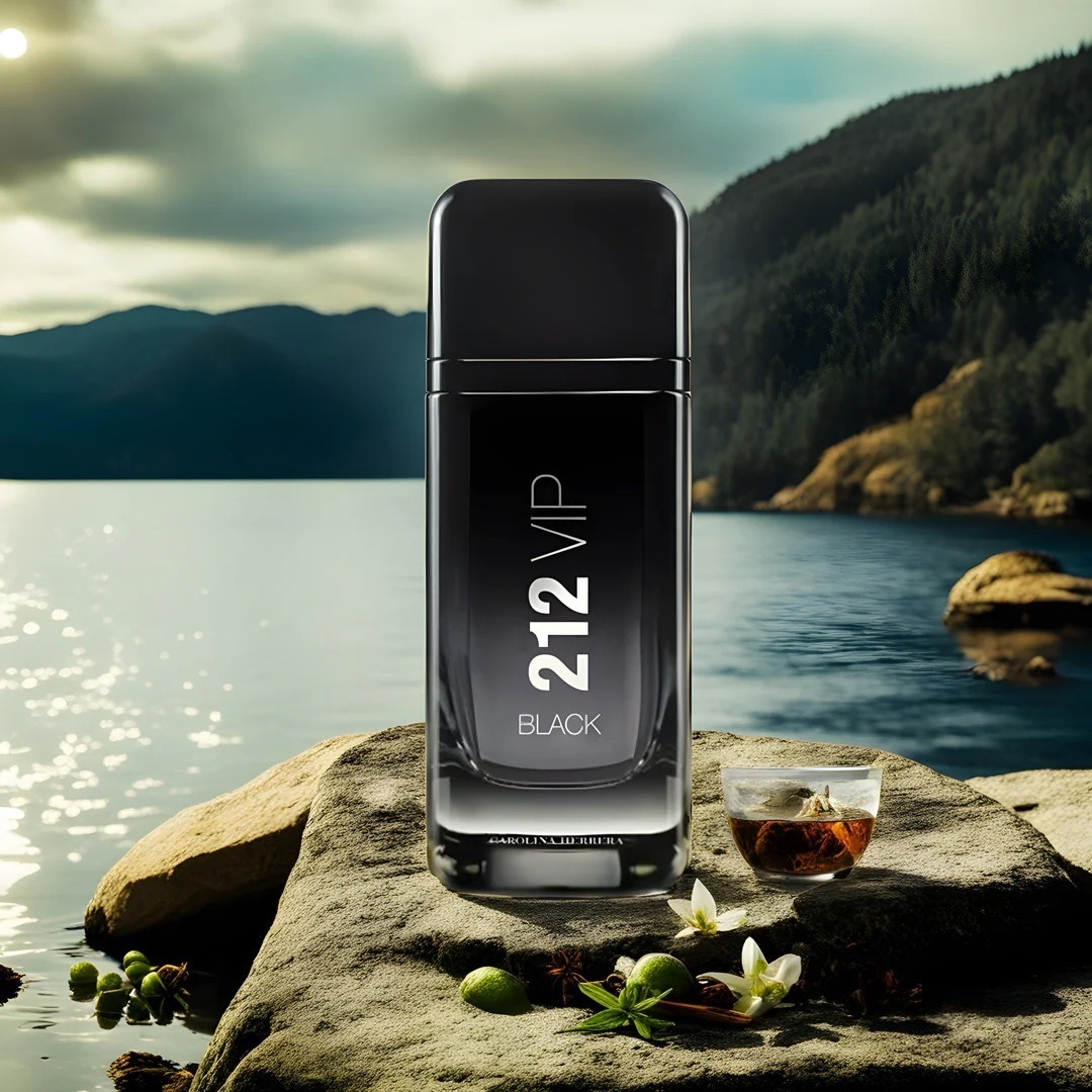 Nước hoa nam Carolina Herrera 212 Vip Black Eau de parfum 10