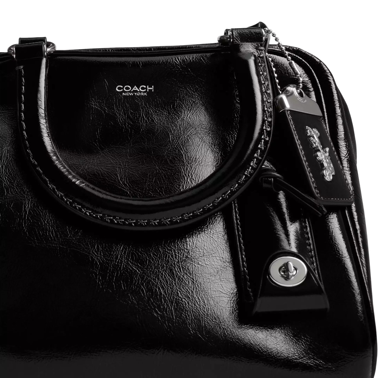 Túi Coach nữ Cube Rogue Bag 20 Black CBH04 5