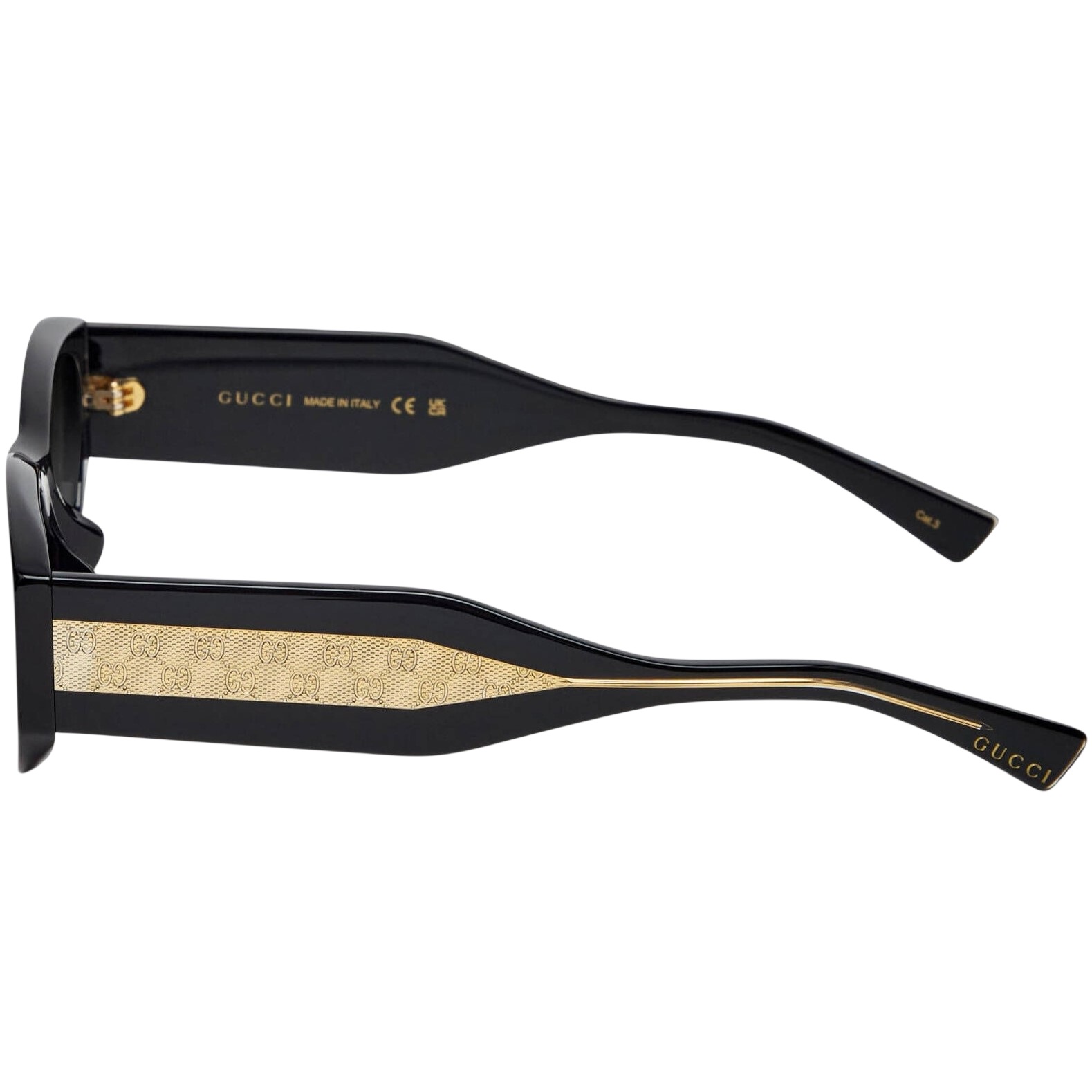 Kính Gucci Specialized Fit Rectangular Sunglasses GG2068SA 001 5