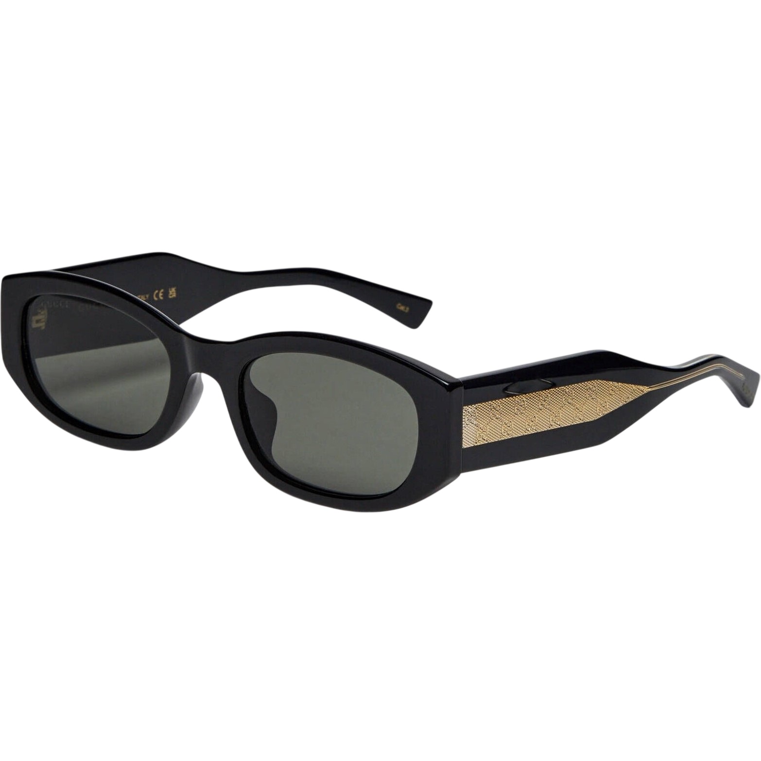 Kính Gucci Specialized Fit Rectangular Sunglasses GG2068SA 001 7