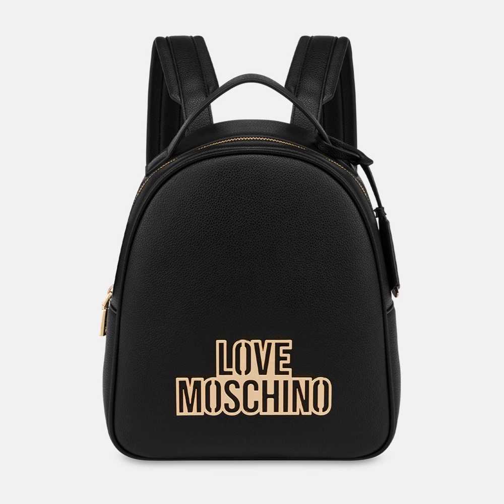 Balo nữ Love Moschino Cut Out City Rucksack Black 8